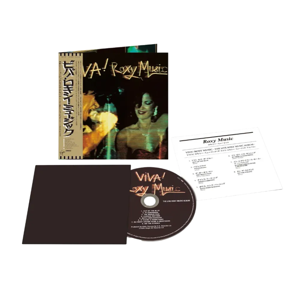Roxy Music Viva SHM-CD japonais live 1973-1975