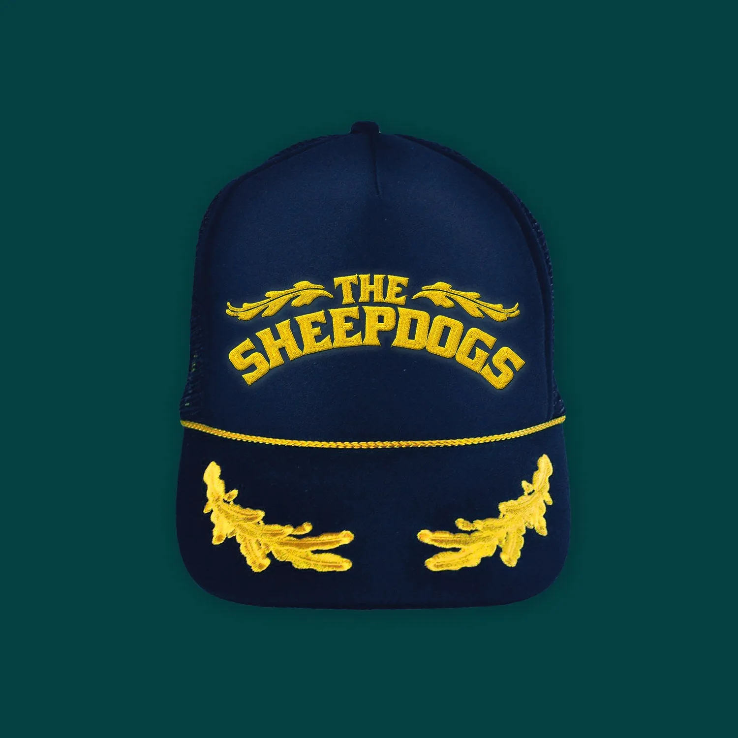 Sheepdogs Recording Co Captains Hat casquette bleu marine