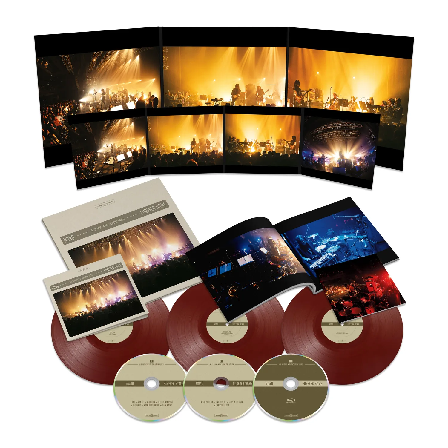 Temporary Residence MONO Forever Home 2CD+Blu-ray live