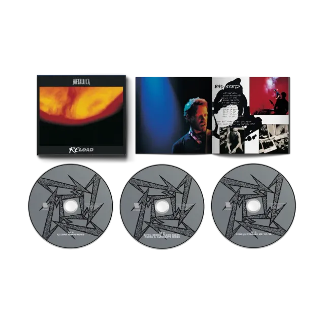 Metallica ReLoad Remastered coffret 3 CD expanded