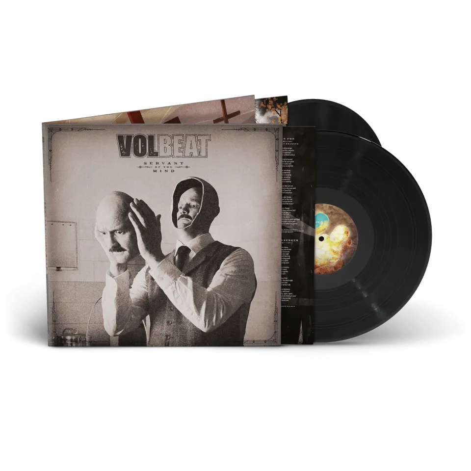 Volbeat Servant Of The Mind vinyle 2LP noir lourd