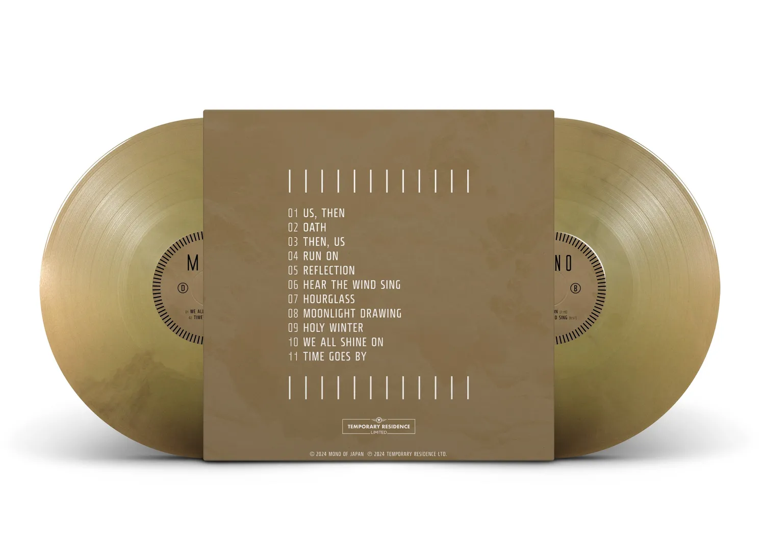 MONO Oath double vinyle doré metallic gold 2LP