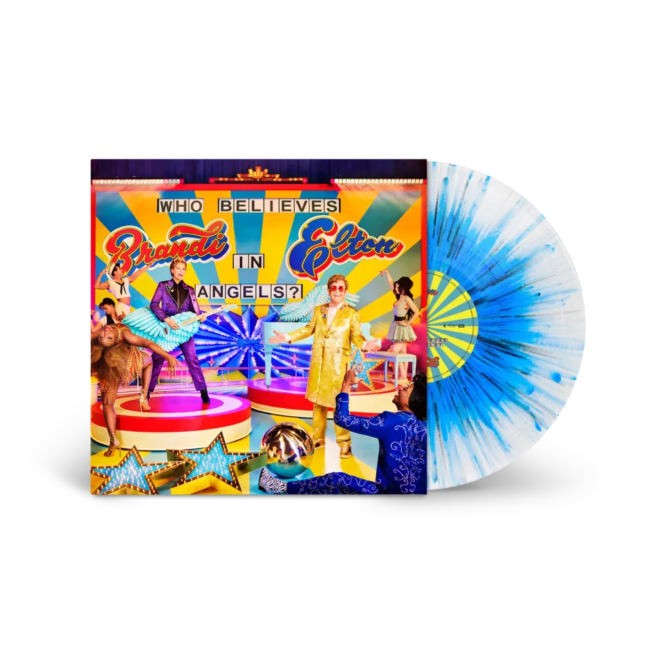 EMI Who Believes In Angels vinyle bleu splatter