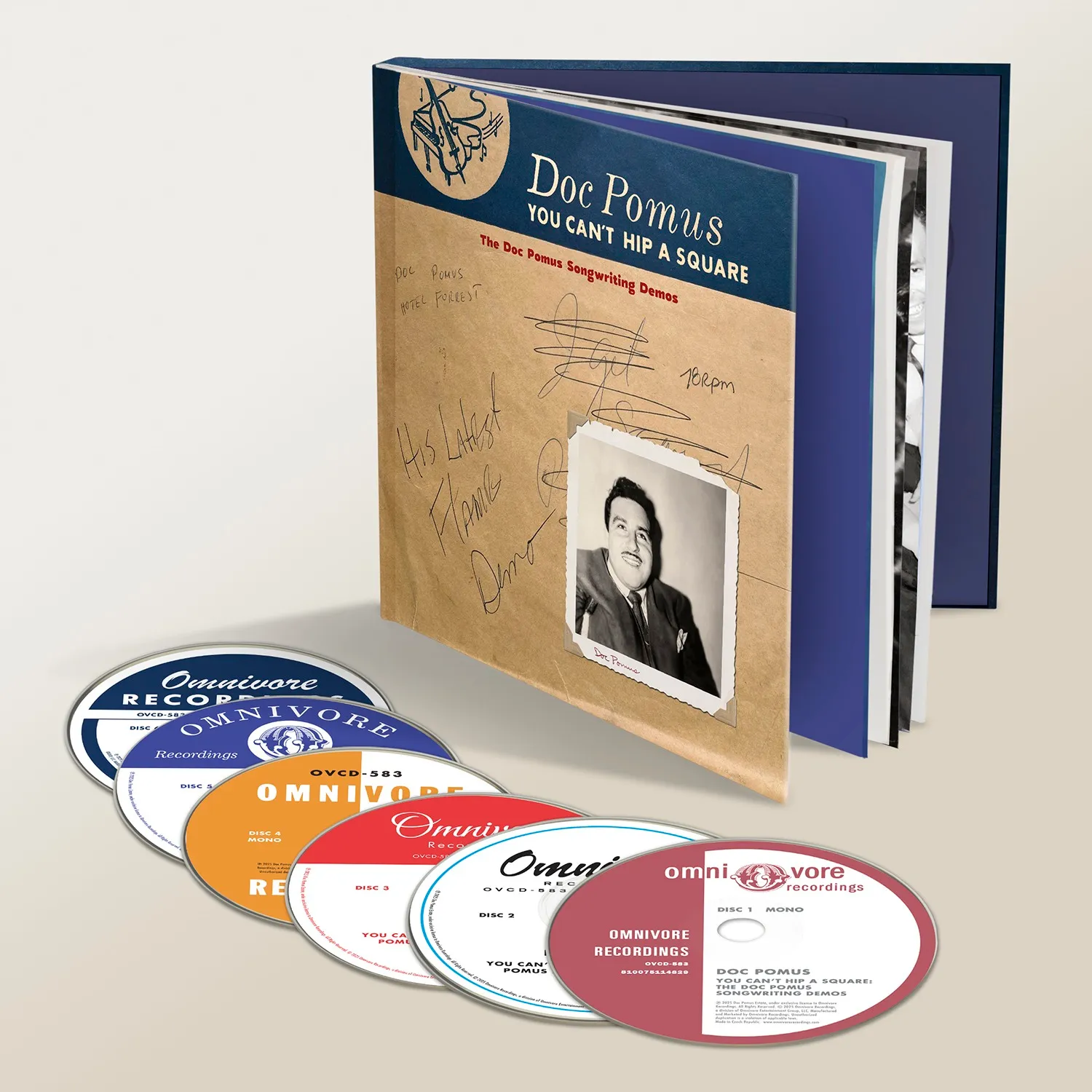 Omnivore You Can’t Hip A Square Songwriting Demos Coffret 6 CD
