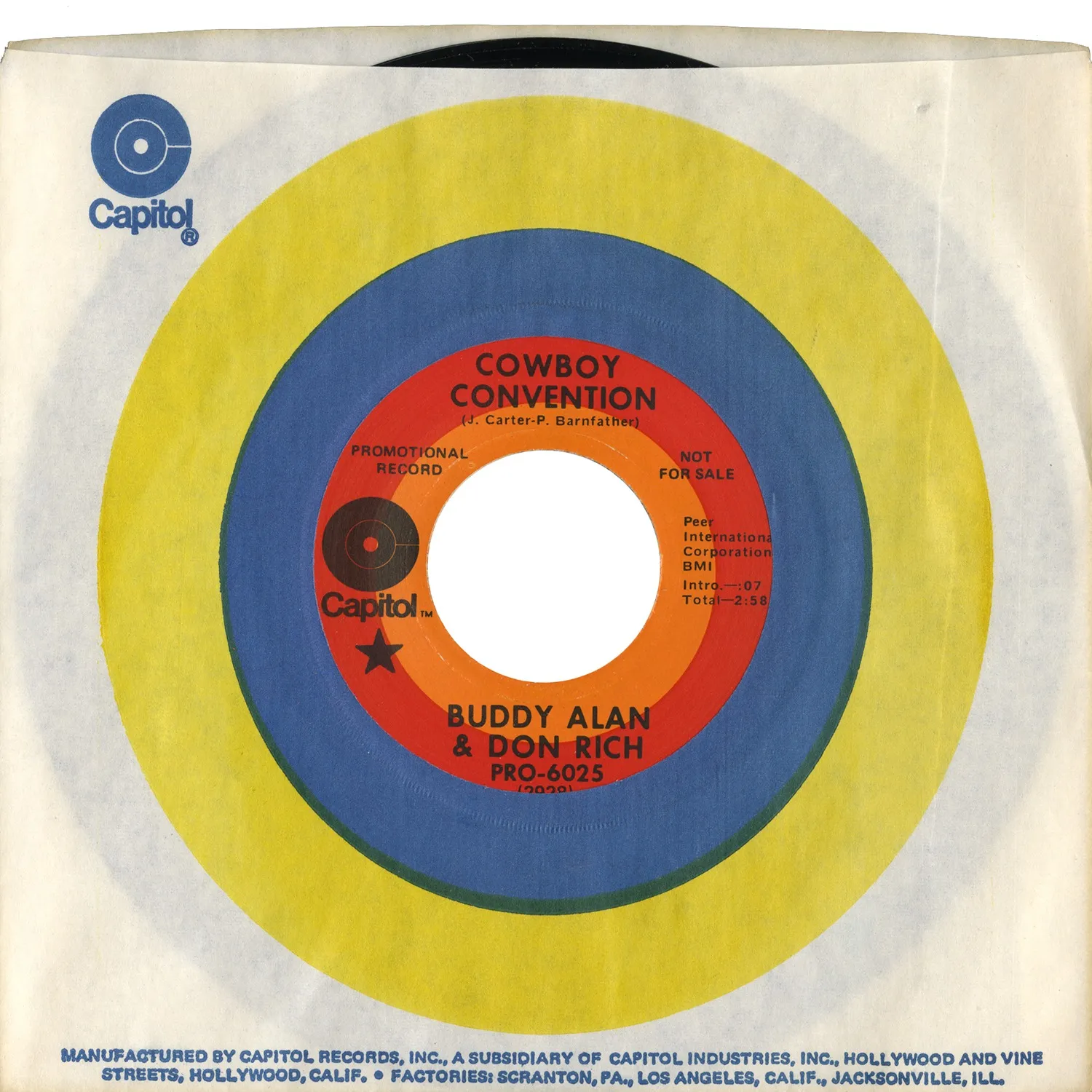 Omnivore Buck Owens Sweeter Together Bundle 6 vinyles 45t duos